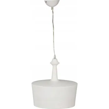 Stropní svítidlo, závěsná, bílá, Ø 31 cm