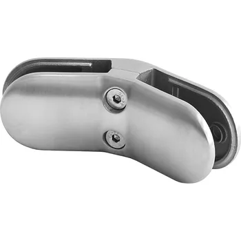 Spojka skla, 135°, MOD 28, 6 - 12,76 mm, bez gumové vložky, nerez. ocel 316, kartáčovaná