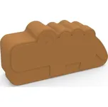 DONE BY DEER Obědový box Croco Hořčicový