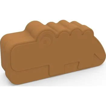 Svačinový box DONE BY DEER Obědový box Croco Hořčicový