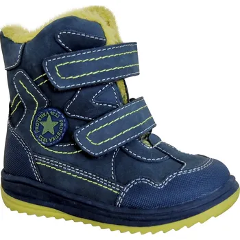 Chlapecká obuv Protetika - zimní boty RIKI denim - zateplené kožešinkou - TOP AKCE! Veľkosť: 21