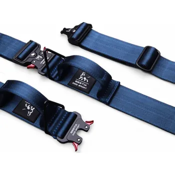 Obojek pro psa Bestia Collars Obojek pro psy s rukojetí Bestia Collar Grip Pro modrý Velikost: L