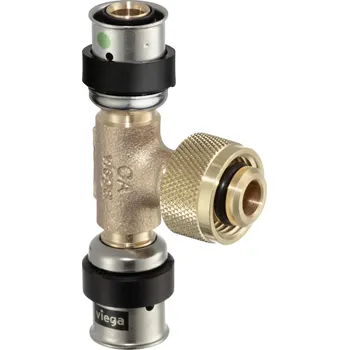 Fitinka Viega Smartpress T-kus pro Prevista 20x1/2"x20 mod. 6718.8, 777 012