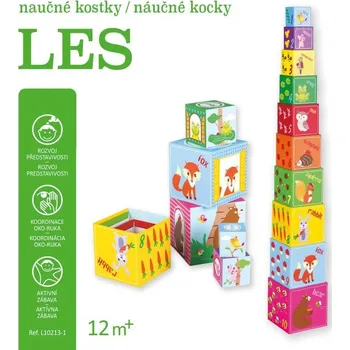 První čtění Les - Naučné kostky