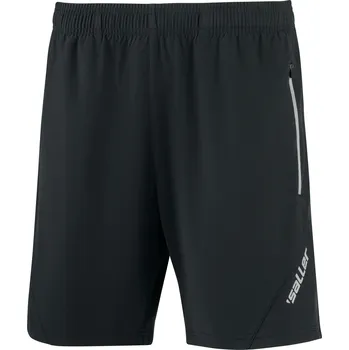 Saller ESSENTIAL 2 Funkční šortky BARVA: 350 černá, Velikost: XL Lehké sportovní šortky s kapsami a elastickým pasem
