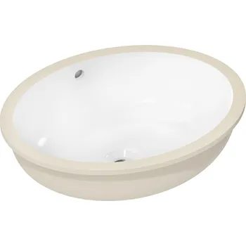 Umyvadlo Hansgrohe Xuniva D umyvadlo 45x35 cm oválné pod pult bílá 61048450