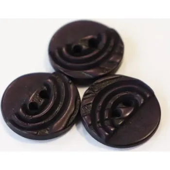 Knoflík Knoflík tm.modrý 61/24 - Modrá, 15 mm