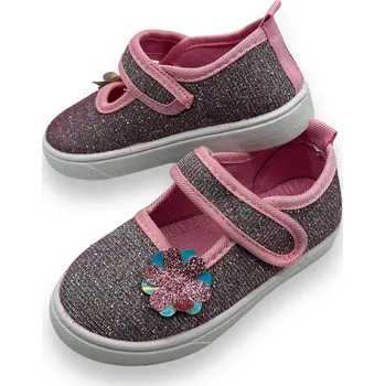 Dívčí baleríny Fashion Dívčí růžové baleríny 05 Barva: Růžová, Velikost: 29