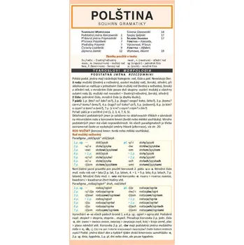 Cizojazyčná kniha POLŠTINA souhrn gramatiky