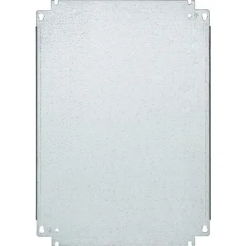 Rozvaděč Hager FL416A Mont. deska z plného plechu, Orion plus System C 950x600