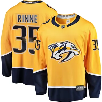 Fanatics Pánský dres Nashville Predators NHL #35 Pekka Rinne Breakaway Alternate Jersey Velikost: S, Distribuce: USA