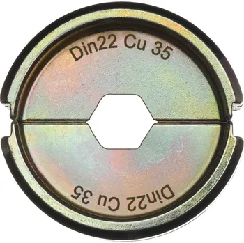 Krimpovací kleště MILWAUKEE Krimpovací čelisti DIN22 Cu 35