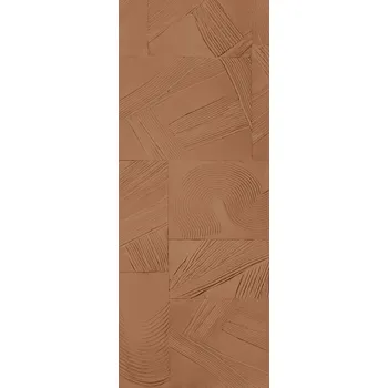 Tapeta Masureel Geometrická vliesová obrazová tapeta na zeď, hnědá, DGROC3022-260, Rock, Masureel, velikost 2,6 x 1,06 m