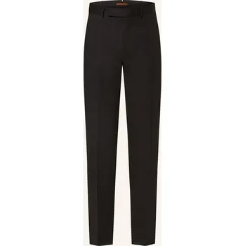 Pánské kalhoty Zegna Pánské Chino Kalhoty Regular Fit, černá, 56