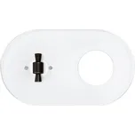 OBZOR DSR 00-00103-K230 Rámeček dvojnásobný skleněný RETRO, bílý