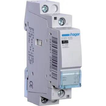 Stykač Hager ESD125 Stykač 25A, 1S, 24V AC