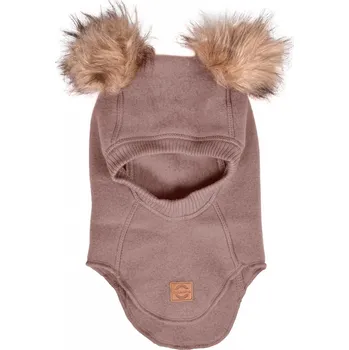 Kojenecká bunda Mikk-Line Mikk - Line kojenecká vlněná merino kukla 50036 - Burlwood Velikost: 86/92 95% Merino vlna