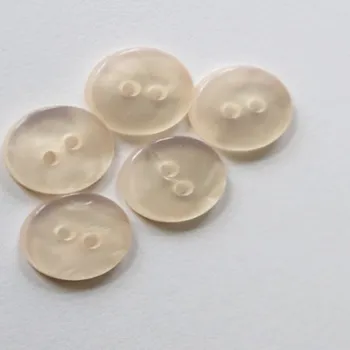 Knoflík Knoflík halenkový lososový 141/20 - Lososová, 13 mm