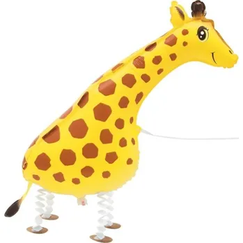 Party dekorace Žirafa balónek chodící 86 cm 53650