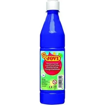 Výtvarná barva JOVI temperová barva 500ml v lahvi tmavě modrá