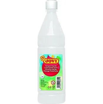JOVI temperová barva 1000ml v lahvi bílá
