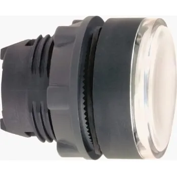 vypínač Schneider Electric ZB5AH013 Ovládací hlavice stiskací prosvětlená, lícující - bílá