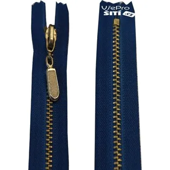 Zip zip kovovy ozdoba AZURA MOD 2810XX - Azura modrá, 16cm