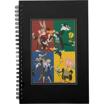 Blok Looney Tunes Zápisník A5 - Looney Tunes at Hogwarts