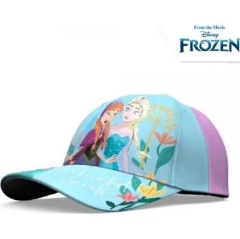 Kšiltovka Dívčí bavlněná kšiltovka DISNEY FROZEN modrá / 52cm, D06633
