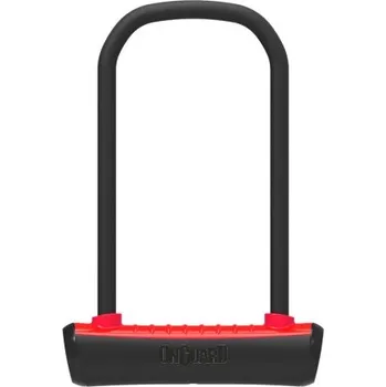 Zámek na kolo Zámek OnGuard 8153RD 115x230x11mm červená klíč - Černo-červená, 115x230mm