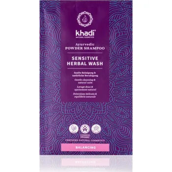 Vlasová kosmetika Práškový šampón MYTÍ ROSTLINAMI - SENSITIVE Khadi 50 g