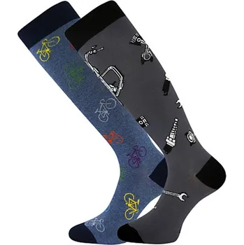 Boma Bivoj 16 Dětské slabé podkolenky - 2 páry BM000004579700103588 mix kluk 30-34 (20-22)