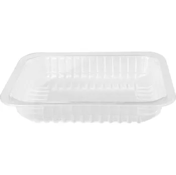 Jednorázové nádobí miska 187x137x37 mm, PP - transparentní (40 ks/balení)