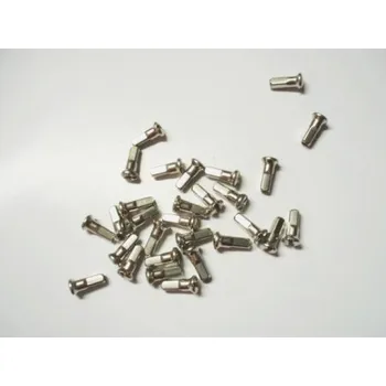 Zapletené kolo nipl M2/12 mm mosaz pozink (kus) - , M2/12mm