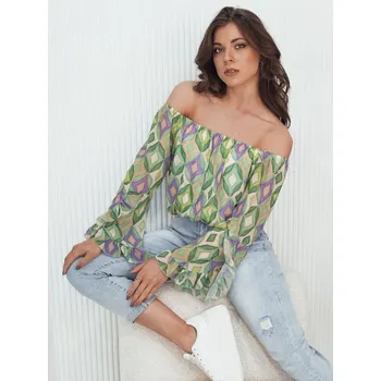 Dámské tričko Dámská halenka DSTREET SPRIAN ZELENÁ unisize