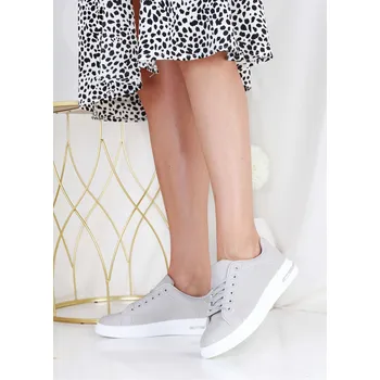 Dámské tenisky Cathay moda Šedé botasky 3702-4L.G Velikost: 36