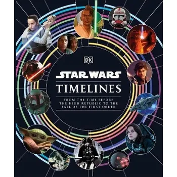 Cizojazyčná kniha Star Wars Timelines: From the Time Before the High Republic to the Fall of the First Order