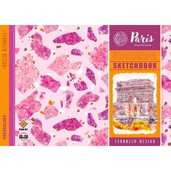 Výtvárné potřeby Sketchbook CITY PARIS 19,7x14,5 cm