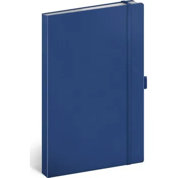 Notes Tmavě modrý, linkovaný, 13 × 21 cm