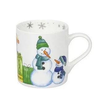 Watercoloured Snowman - Sněhuláci - hrnek