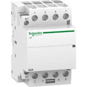 Stykač Schneider Electric A9C20844 Stykač iCT 40A 4ZAP 220/240V AC 50Hz