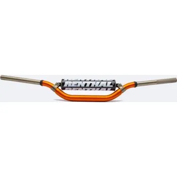 Řídítka RENTHAL řidítka 7/8 (22mm) MX MINI HANDLEBAR ORANGE KAWASAKI KX 65 02-16 PADDED barva oranžová s chráničem (RENTHAL řidítka 7/8 (22mm) MX MINI HANDLEBAR ORANGE KAWASAKI KX 65 02-16 PADDED barva oranžová s chráničem)