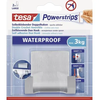 Věšák Tesa Samolepicí háček dvojitý, 60 × 70 mm 59710-00005-00