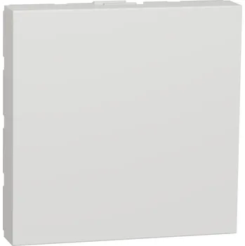 Elektroinstalační materiál Schneider Electric NU986620 Unica - Záslepka 2 modul, Bílá Antibakteriální