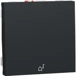 Schneider Electric NU320654C Unica - Tlačítko řazení 1/0 "zvonek", 2M, Antracit