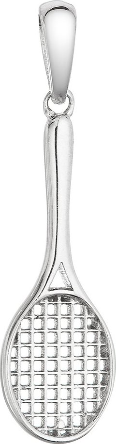 Evolution Group s.r.o. Stříbrný přívěsek tenisová raketa 64012