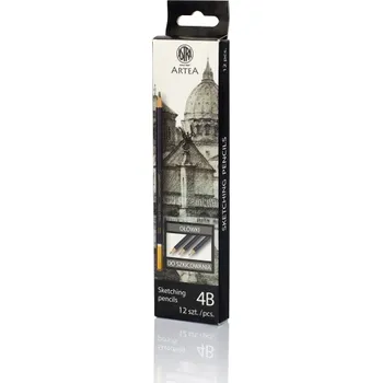 Grafitová tužka ARTEA Umělecká skicovací šestihranná tužka, tvrdost 4B, 206118005