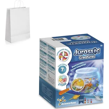 Jurassic Pets Kit III. Vzdělávací hra dodáváno s dárkovou taškou z kraftového papíru (90 g/m²) 5 bez potisku bez potisku