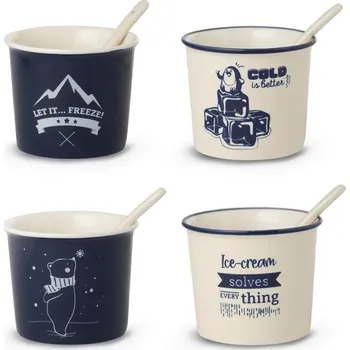 fomička na zmrzlinu Pohárky na zmrzlinu