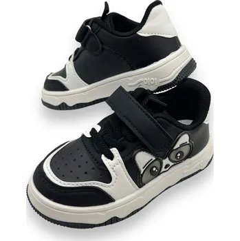 Dívčí tenisky Fashion Dívčí černé šnerovací tenisky 01 Barva: Černá, Velikost: 31